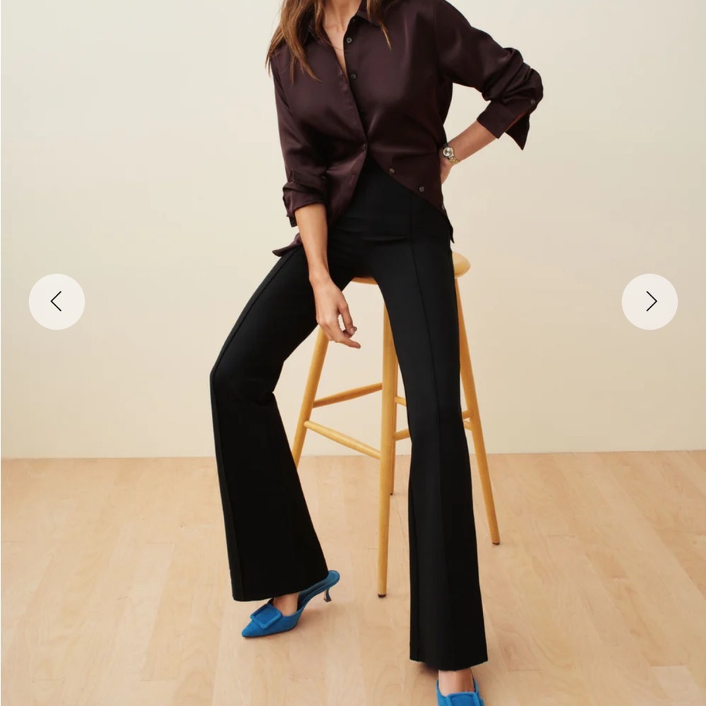 SPANX Black Flare Pants